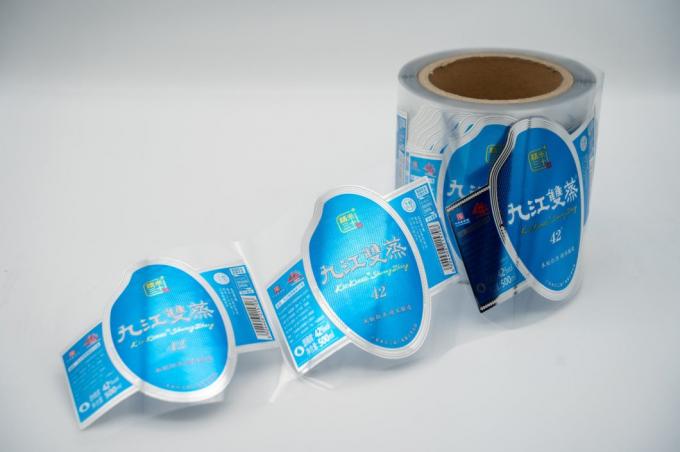 स्पष्ट मुद्रण योग्य वाइन बोतल लेबल कस्टम व्यावसायिक लेबल स्टिकर पेपर मुद्रण 3