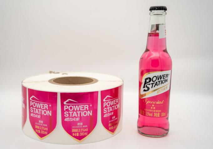 नकली विरोधी कस्टम हैंड सैनिटाइजर स्टिकर चिपकने वाला आसान छीलने हटाने योग्य लेबल 6