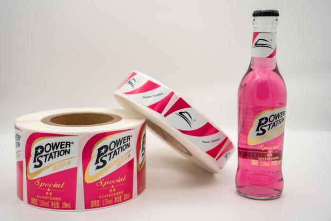 रंगीन पते के लिए कस्टम लेबल बड़े विनाइल स्टिकर प्रिंटिंग धातु चिपकने वाला लेबल 5