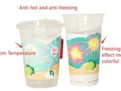 ठंड के मामले में चमकीला रंग का विशेष स्याही