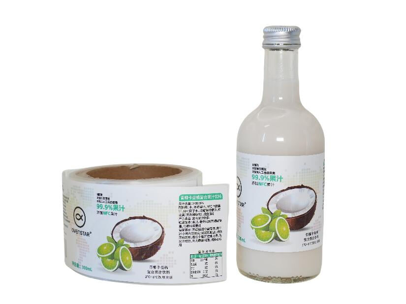 बियर की बोतल का लेबल रोल या शीट द्वारा पैकिंग लीड समय 5-7 दिनों में सामान्य